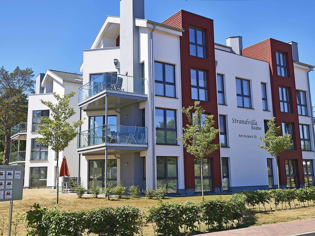 Strandvilla Baabe - Wg 12 Mit Meerblick, Kamin, Sauna, Whirlpool المظهر الخارجي الصورة