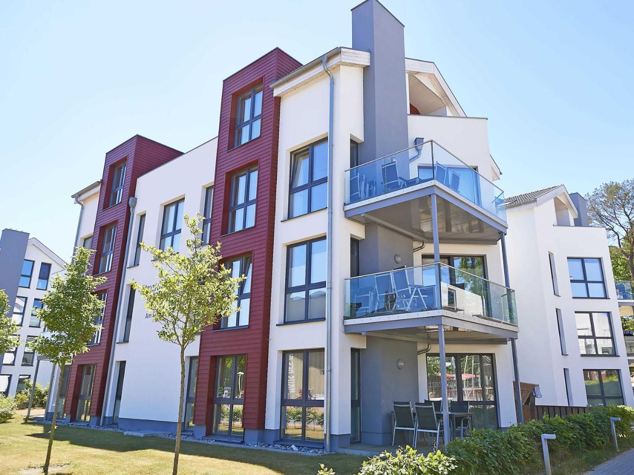 Strandvilla Baabe - Wg 12 Mit Meerblick, Kamin, Sauna, Whirlpool المظهر الخارجي الصورة